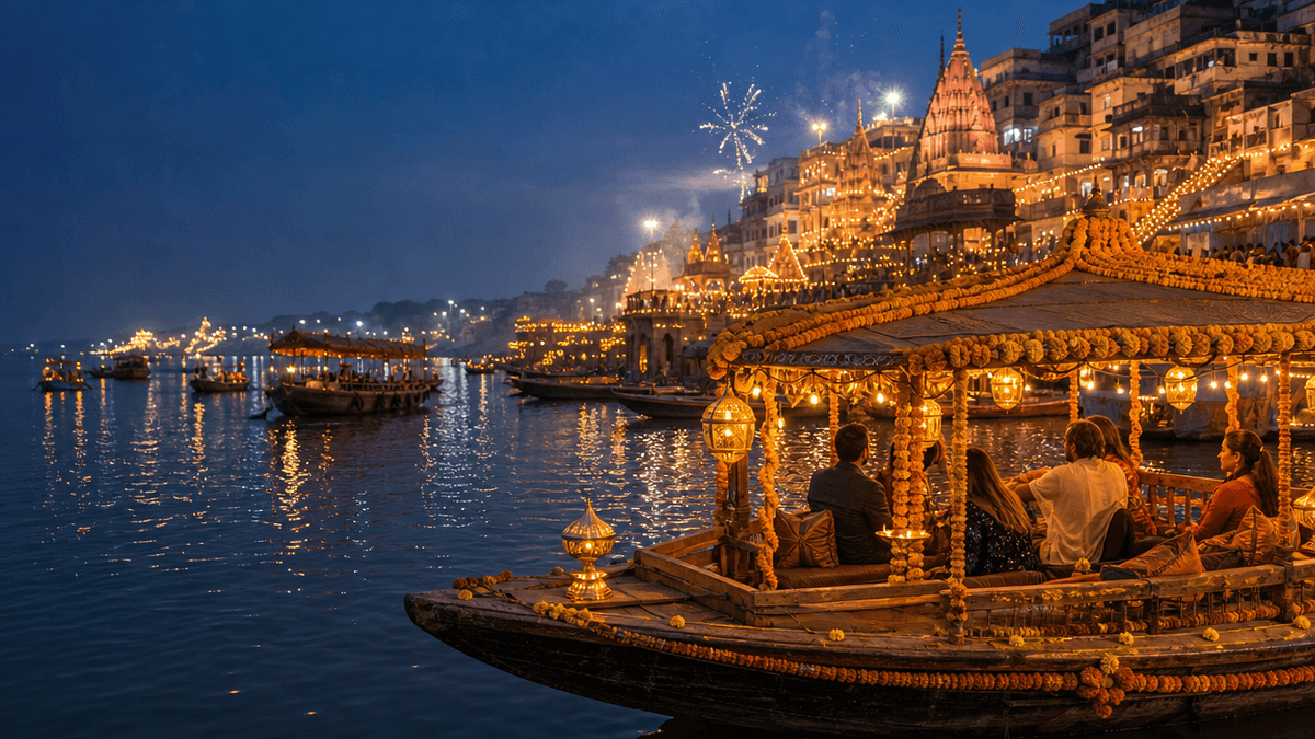 Image of Best Dev Deepawali 2026 Boat Packages in Varanasi: Compare Prices, Cruise & Bajra Options