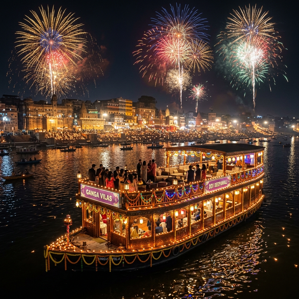 Luxury Boat Ganges